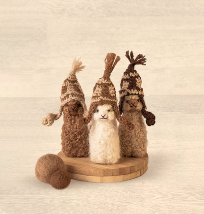 Alpacadorable Hand Made Baby Alpaca Ornaments Purely Alpaca