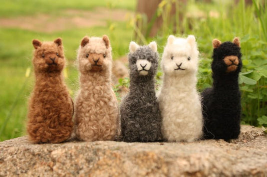 Alpacadorable Hand Made Baby Alpaca Ornaments Purely Alpaca