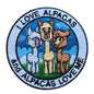 Alpacas Themed Patches Purely Alpaca