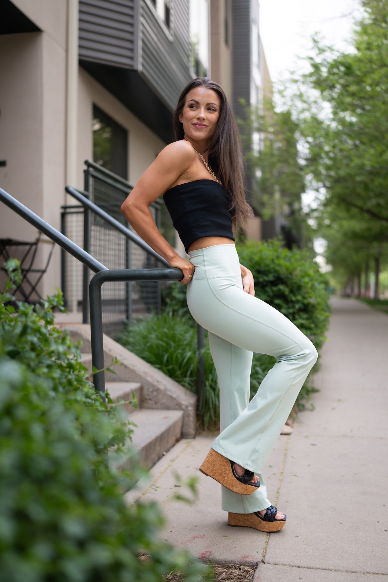 BRUSHED mindset flare legging Alyth Active