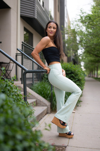 BRUSHED mindset flare legging Alyth Active