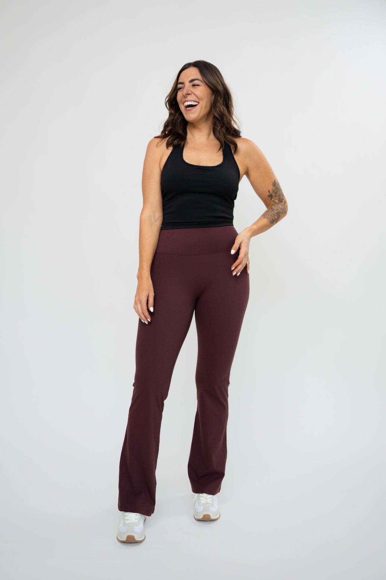 BRUSHED mindset flare legging Alyth Active