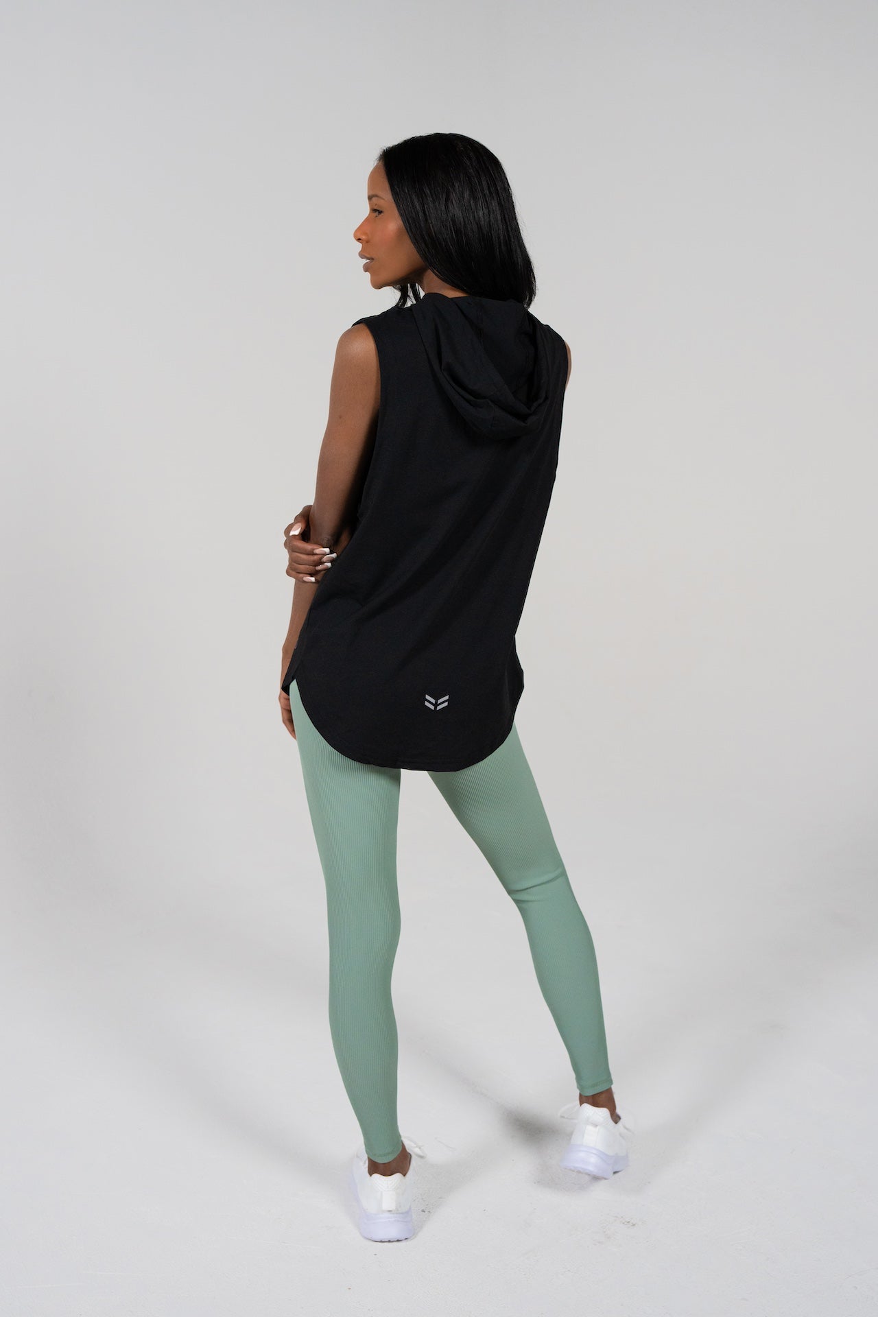 DETERMINED hooded sleeveless Alyth Active