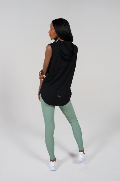 DETERMINED hooded sleeveless Alyth Active
