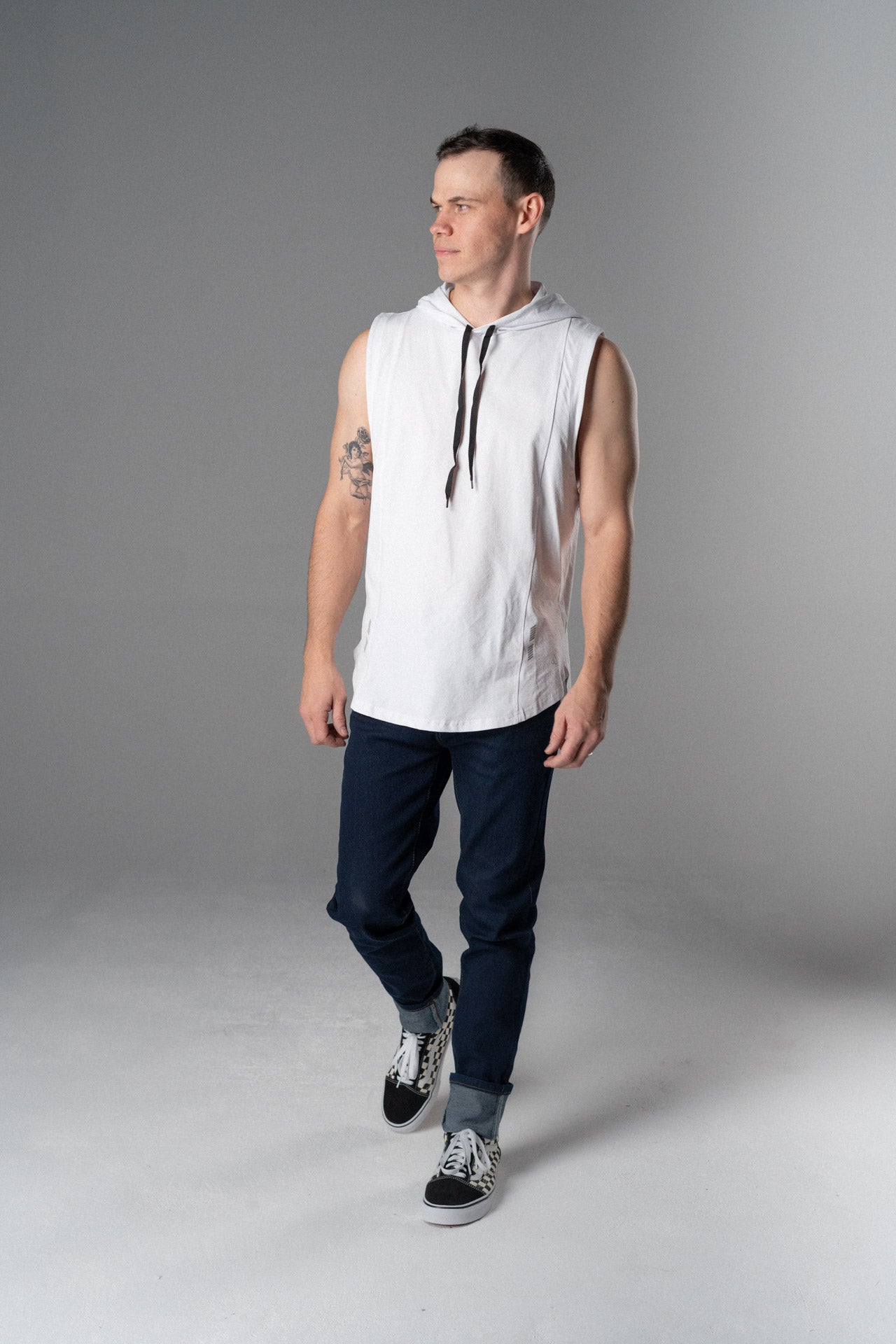 DETERMINED hooded sleeveless Alyth Active