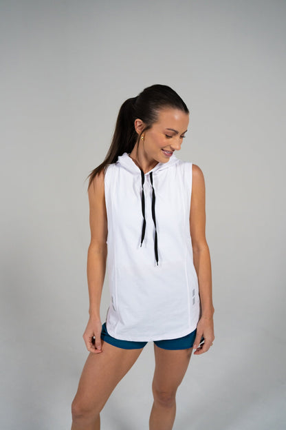 DETERMINED hooded sleeveless Alyth Active
