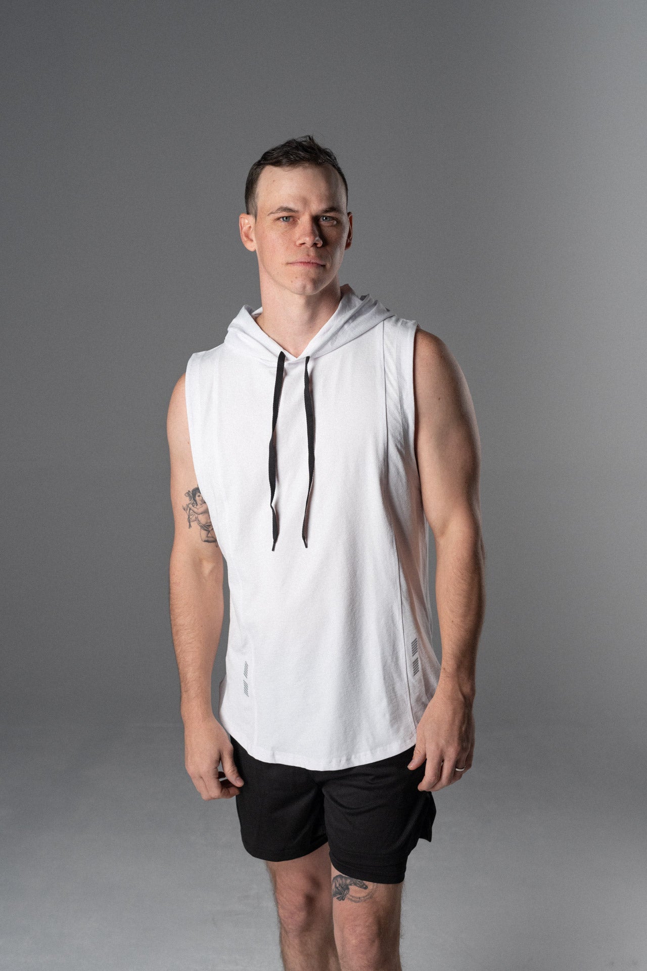 DETERMINED hooded sleeveless Alyth Active