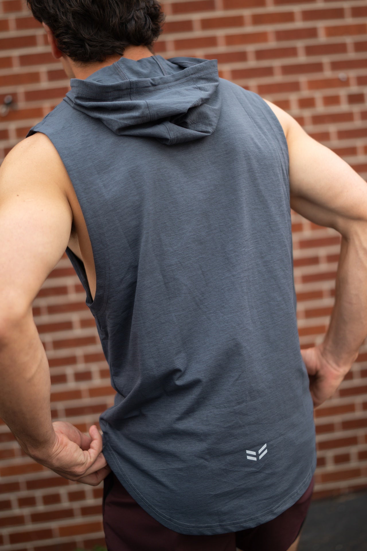 DETERMINED hooded sleeveless Alyth Active