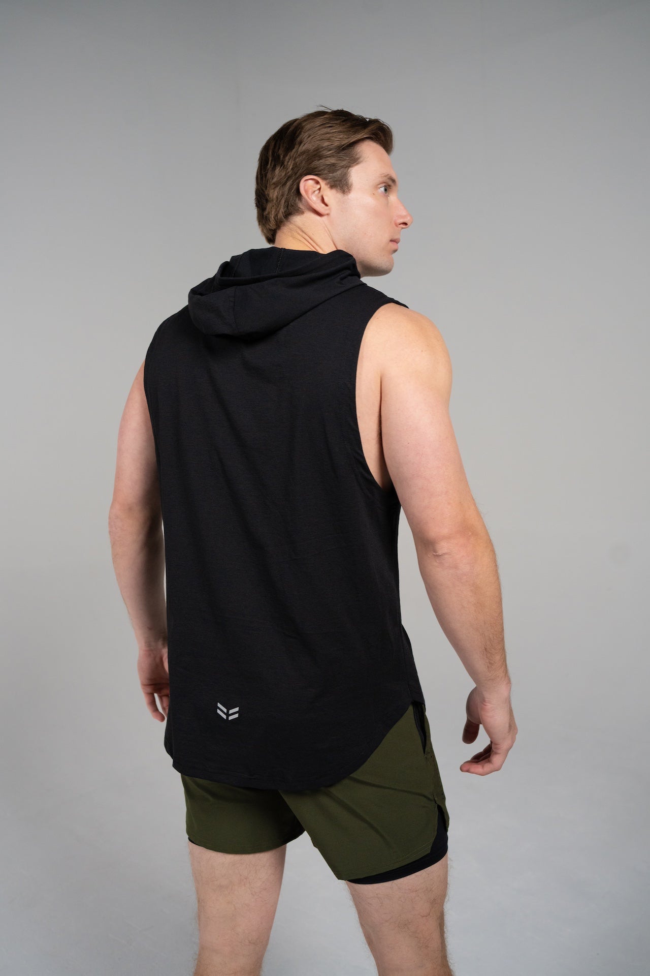 DETERMINED hooded sleeveless Alyth Active