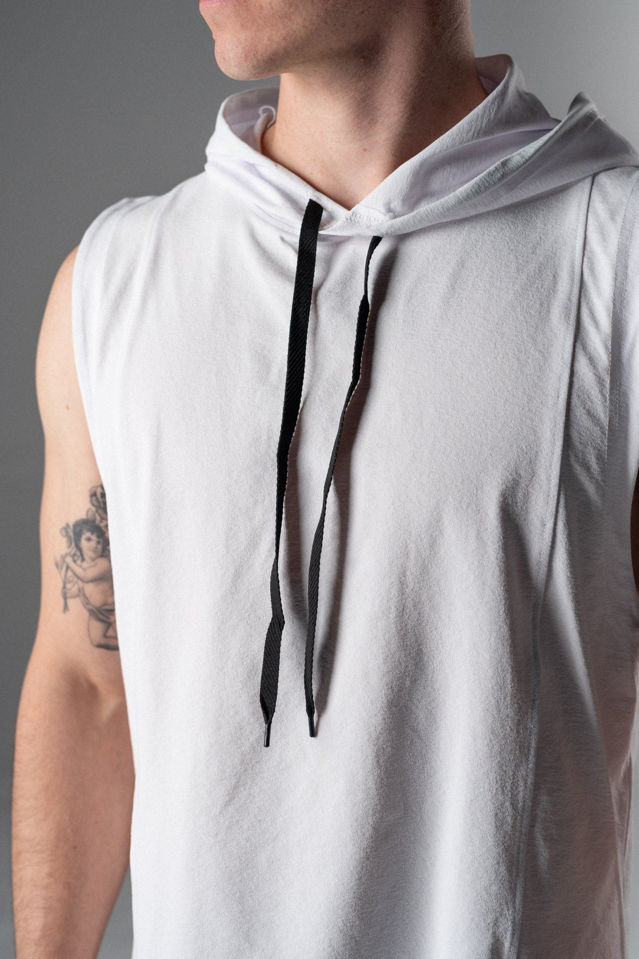 DETERMINED hooded sleeveless Alyth Active