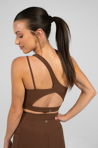 SERENE transform asymmetical sports bra Alyth Active