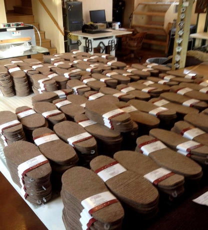 American Choice Alpaca Foot Warmers - Shoe Inserts - Insoles Purely Alpaca