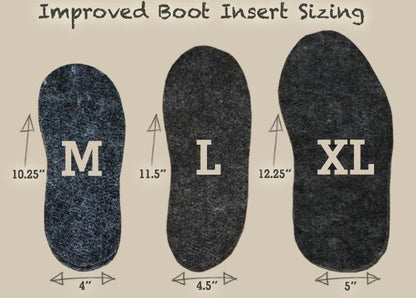 American Fiber Pool Alpaca Foot Warmers - Shoe Inserts - Insoles Purely Alpaca