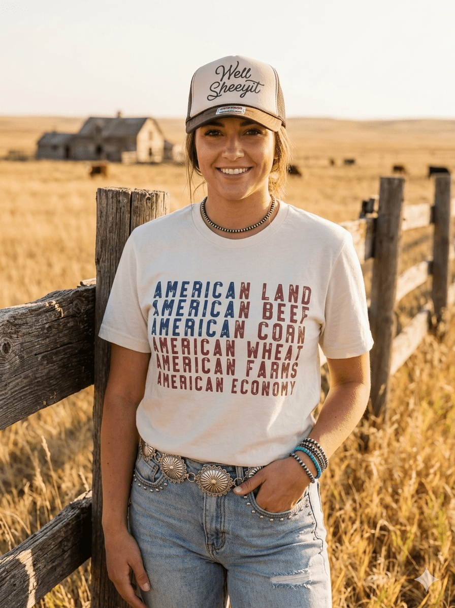 American Land Graphic Tee Wild Junkie