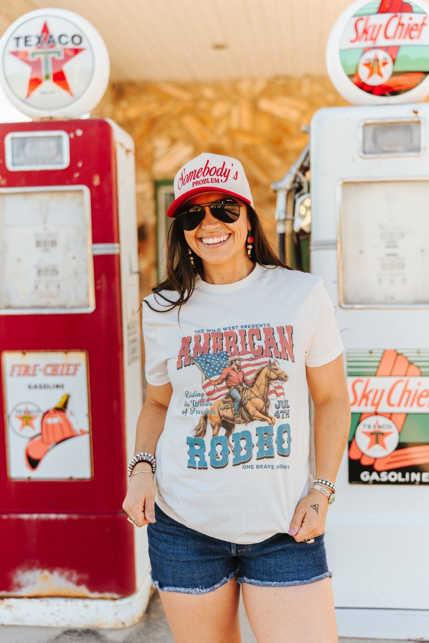 American Rodeo 4th July Graphic Tee Wild Junkie
