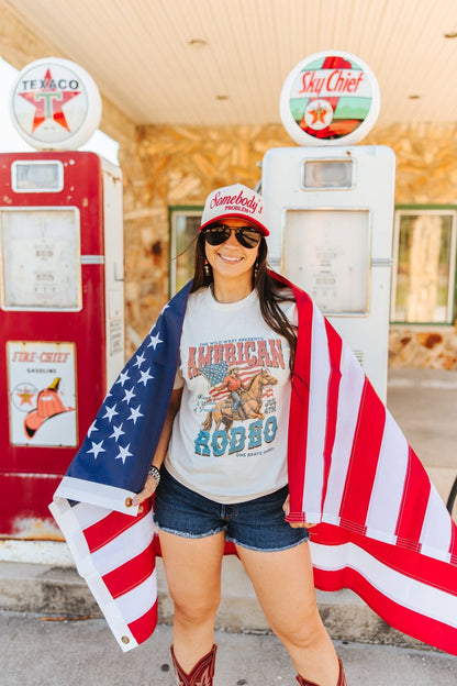 American Rodeo 4th July Graphic Tee Wild Junkie