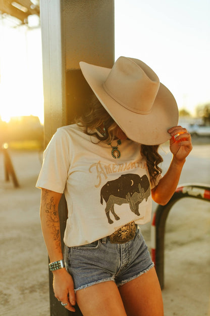 Americana Wild West Graphic Tee Wild Junkie