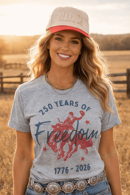 250 Years of Freedom Graphic Tee Wild Junkie