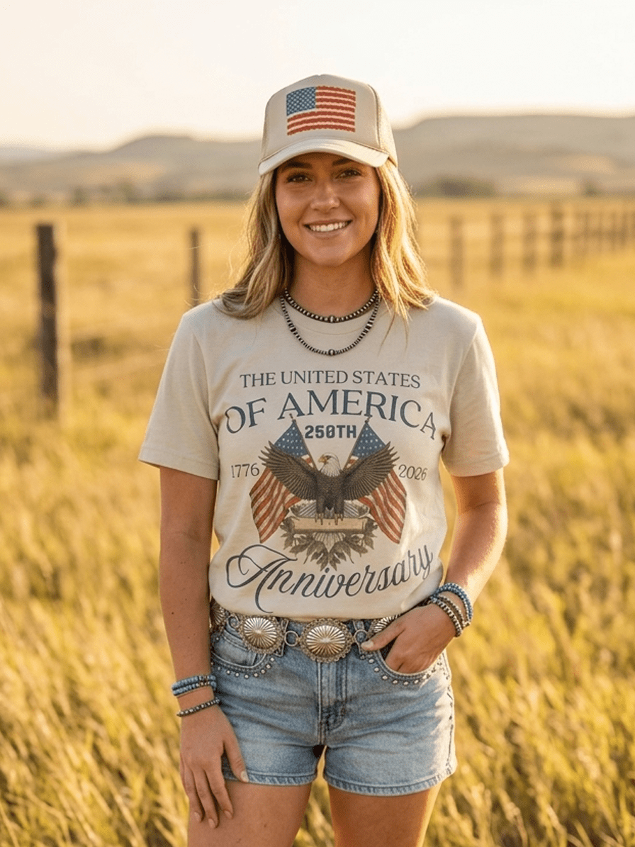 America's 250th Anniversary Graphic Tee Wild Junkie