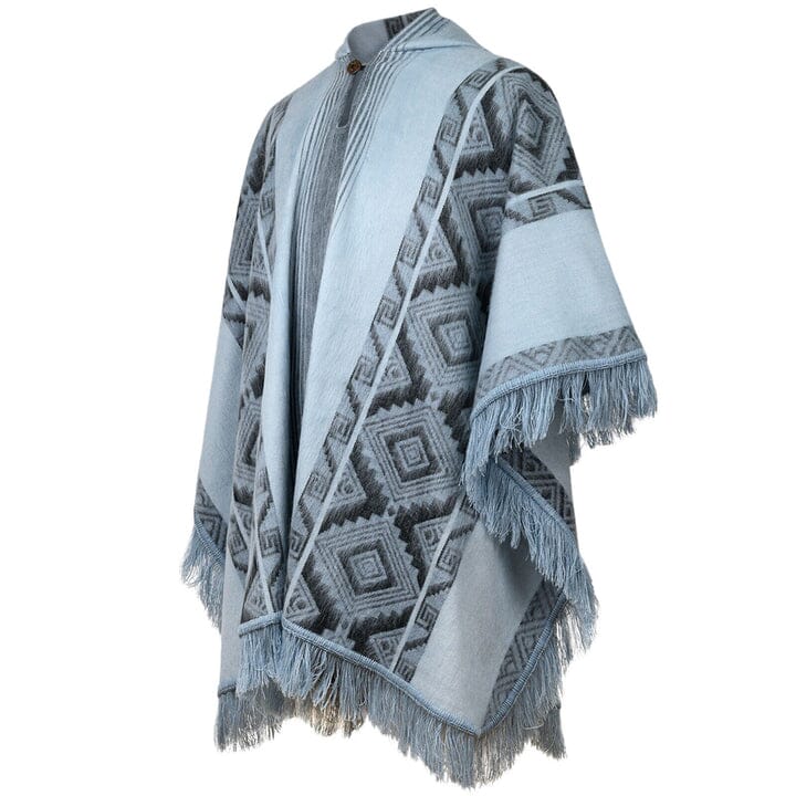 Andean Sky Alpaca Poncho Purely Alpaca
