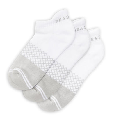 Ankle Socks - White 3-Pack DeadSoxy