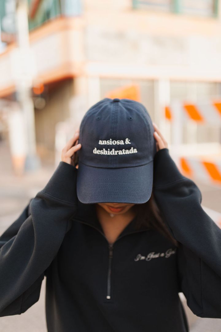 Ansiosa & Deshidratada Cap (Navy Blue) JZD
