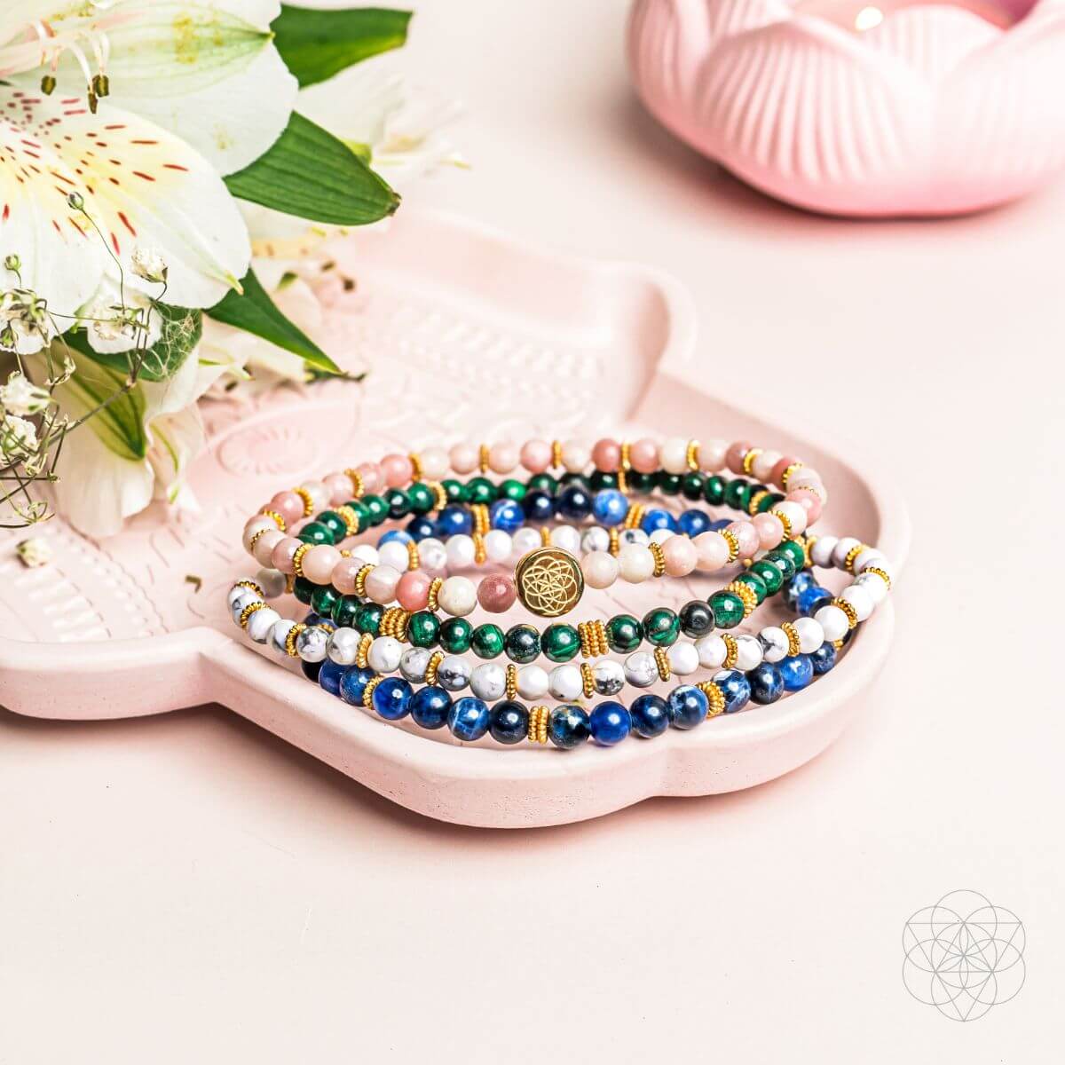 Aphrodite’s Admiration: Eternal Love Bracelet Pack of 4 Conscious Items