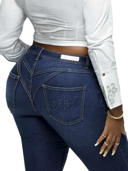 Forbidden Ankle Biter Skinny Jean Apple Bottom Jeans
