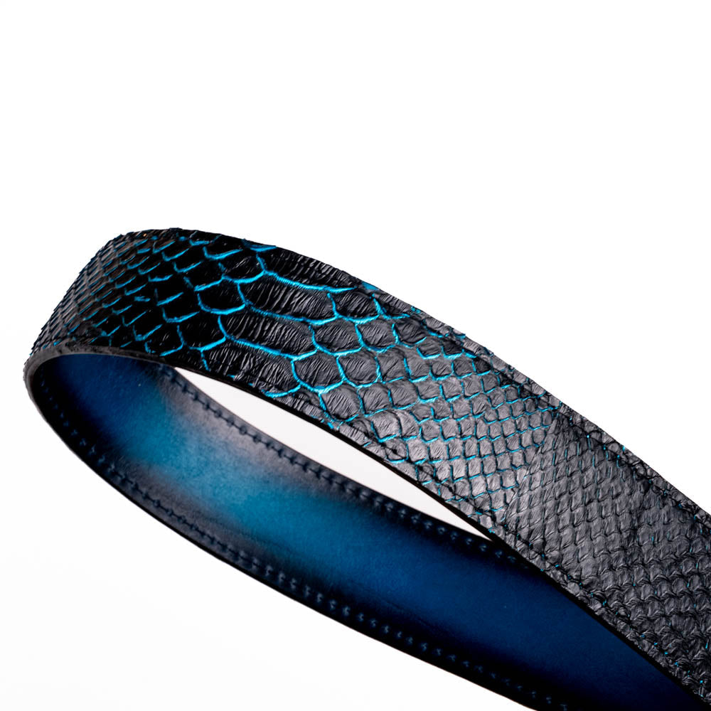 Arkansas Belt Black / Blue Marco Di Milano