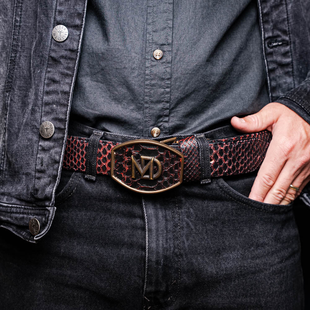 Arkansas Belt BlackCherry Marco Di Milano