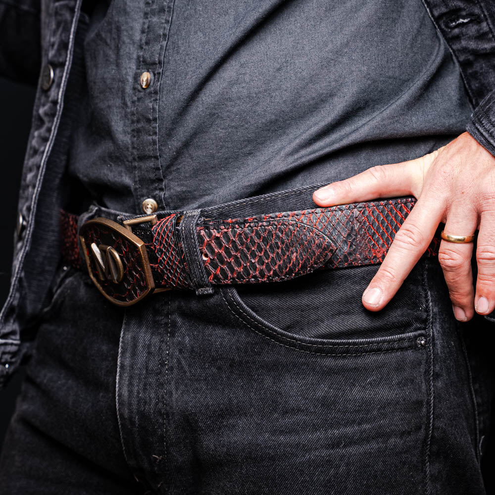 Arkansas Belt BlackCherry Marco Di Milano