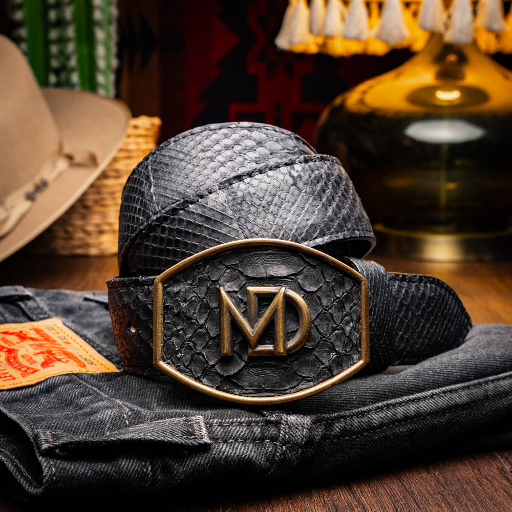 Arkansas Belt Black Marco Di Milano