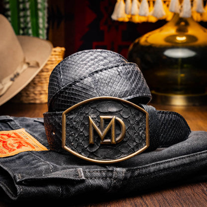 Arkansas Belt Black Marco Di Milano