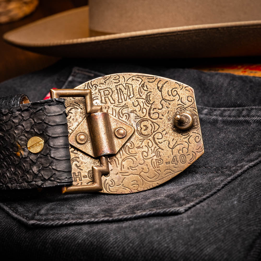 Arkansas Belt Black Marco Di Milano