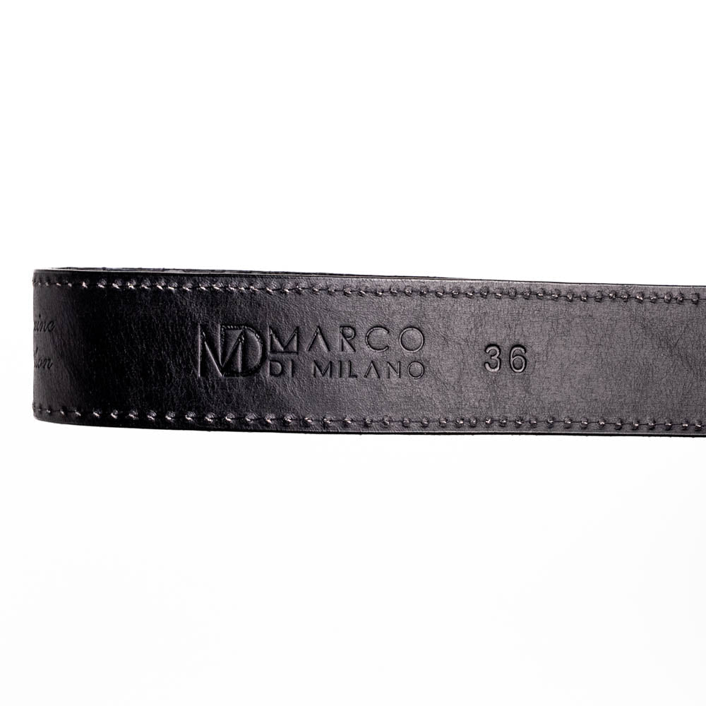 Arkansas Belt Black Marco Di Milano