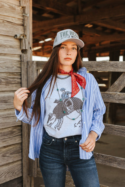 Armadillo Rodeo Graphic Tee Wild Junkie