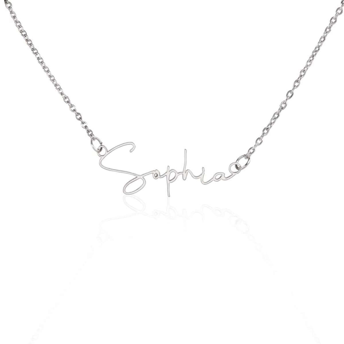 TrueScript Signature Necklace Ivory Embers