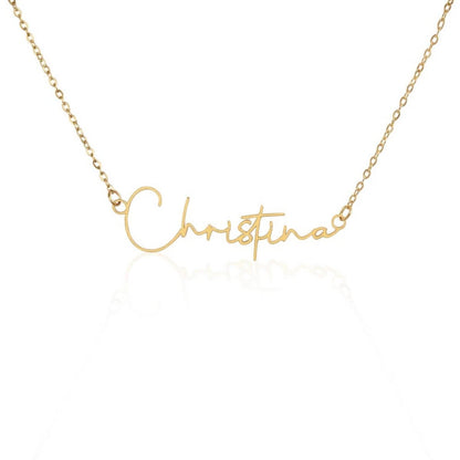 TrueScript Signature Necklace Ivory Embers