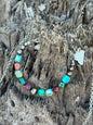 Sterling Silver Jasper Turquoise Bracelet Wild Junkie