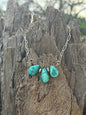 Authentic Teardrop Turquoise Stones Necklace Wild Junkie