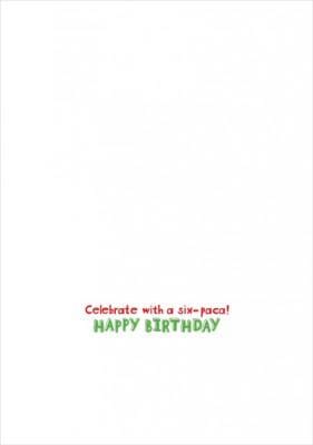 Avanti Alpaca Greeting Card - Six-Paca Purely Alpaca