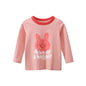 Korean Style Long-sleeved T-shirt for Girls