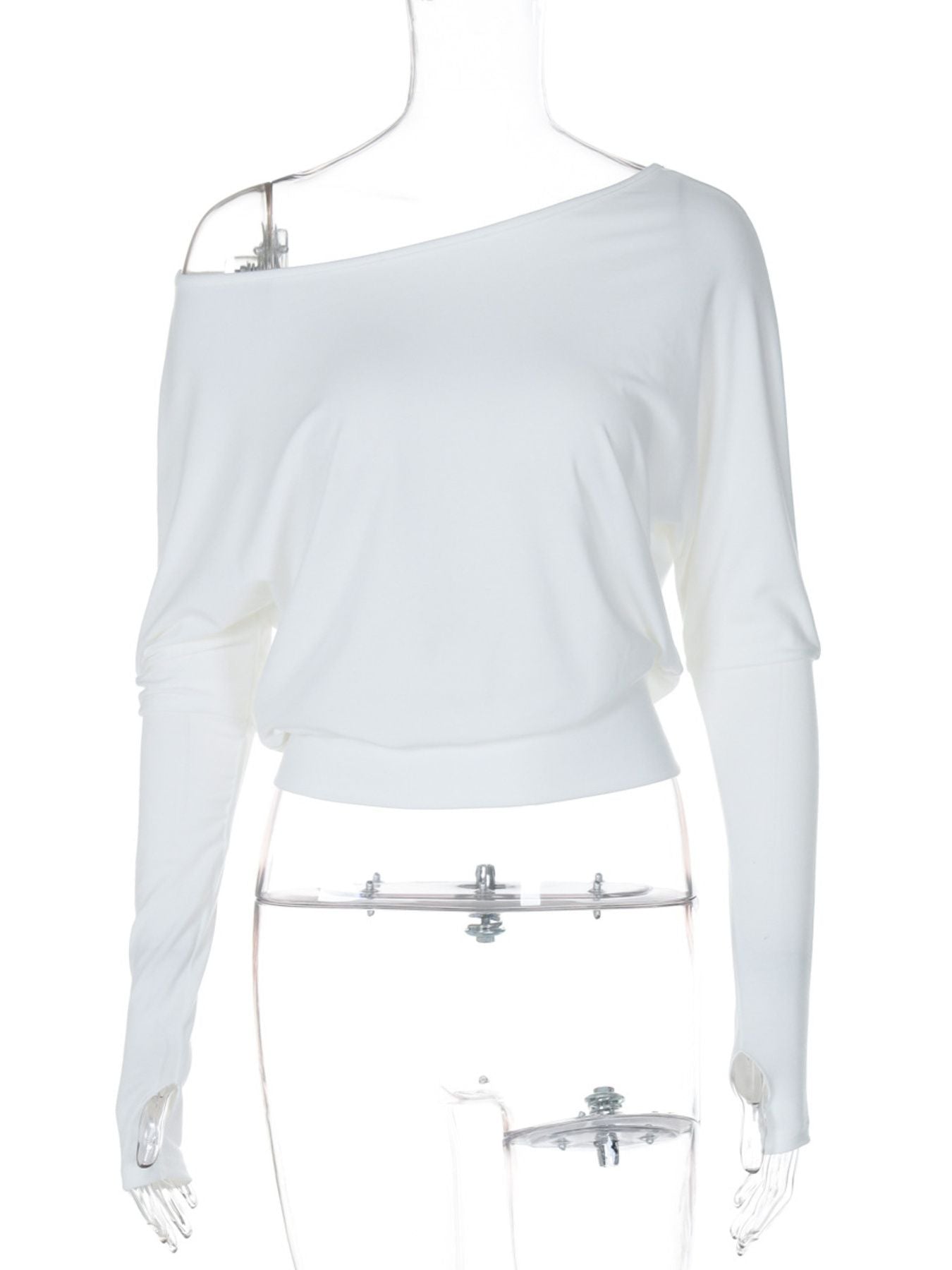Boat Neck Long Sleeve T-Shirt New Era Fashion LLc