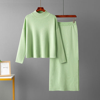 Women's Fashion Two-piece Set Sweater Grayceful LLC