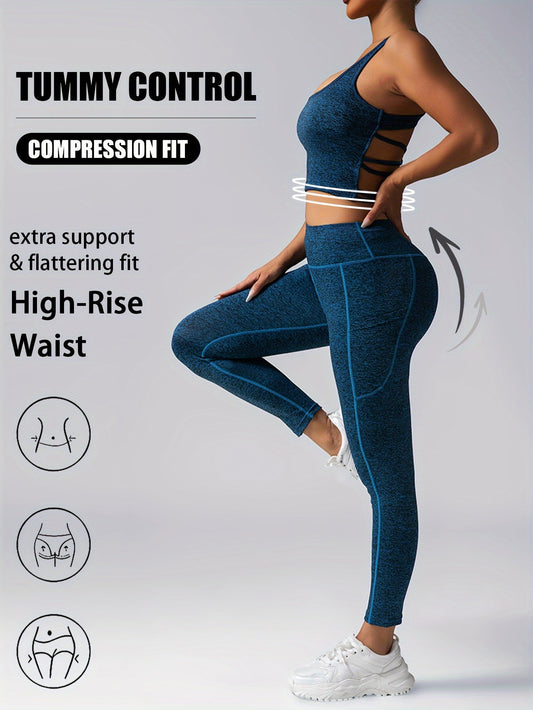 Women’s Two Piece Workout Set FitiqueFit