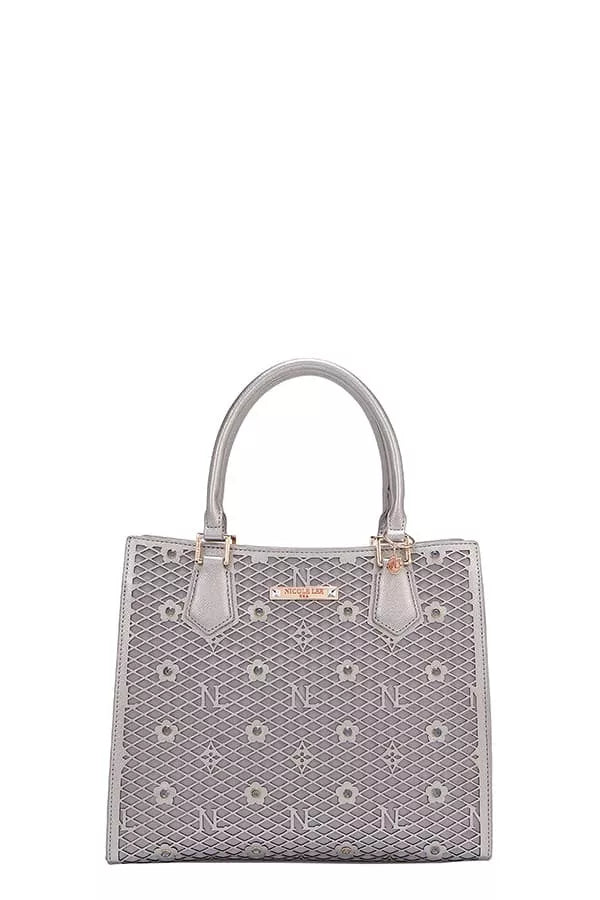 Nicole Lee USA Structured Tote Bag West2East Surf