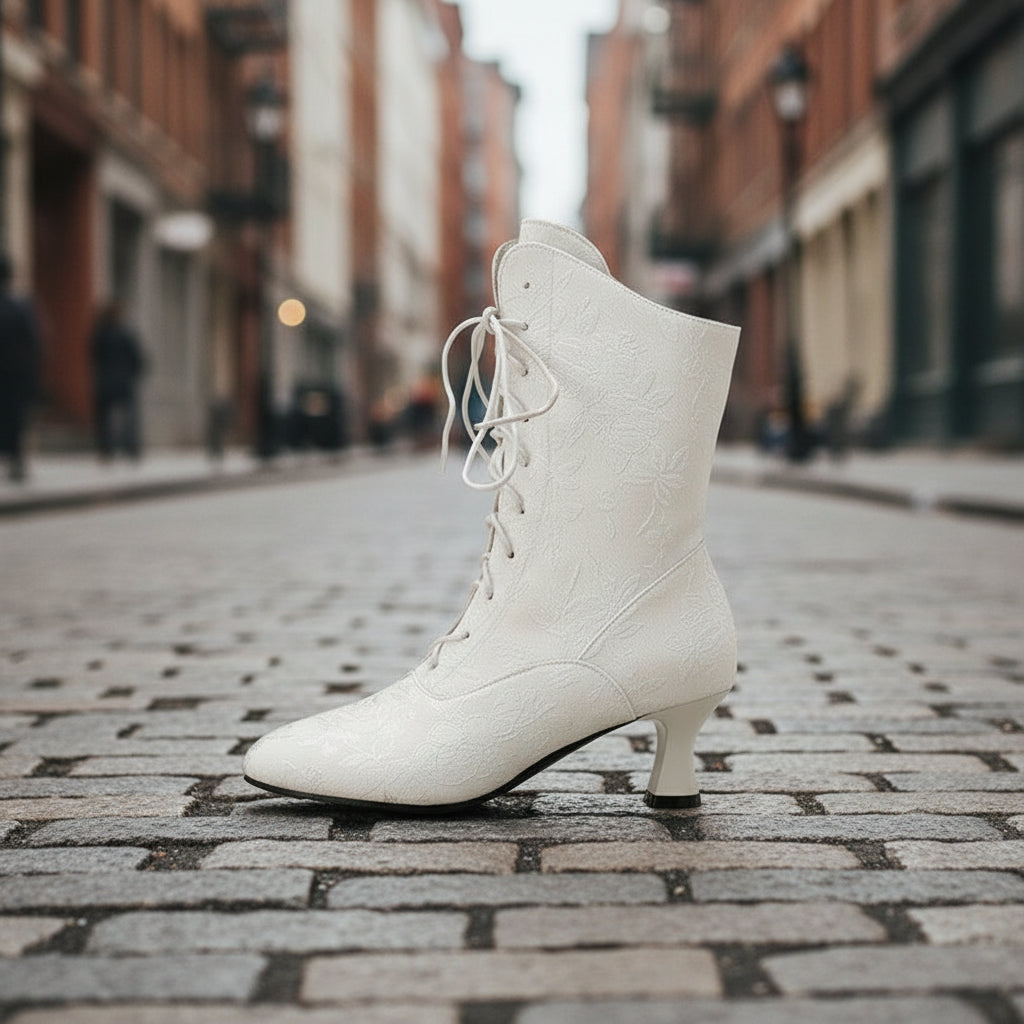 Women’s Pointed-Toe Kitten-Heel Boots | Autumn Winter Chic FitiqueFit