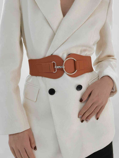 Elegant Fashion PU Elastic Wide Belt – Adjustable Comfort Fit See size chart under “more details” The Fashion Celestial
