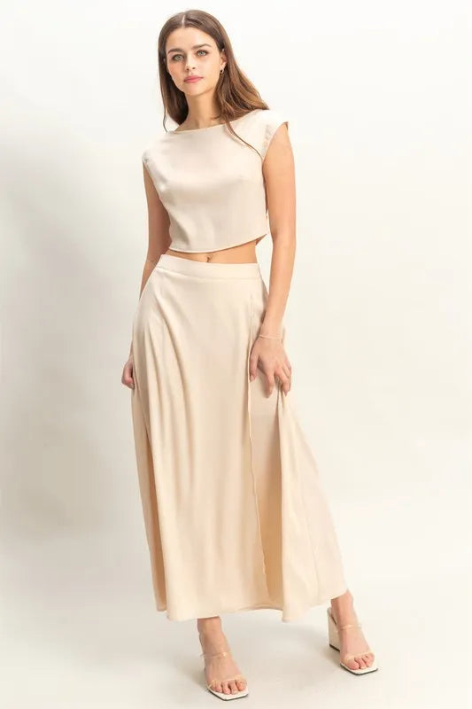HYFVE Sleeveless Top and Maxi Skirt Set West2East Surf