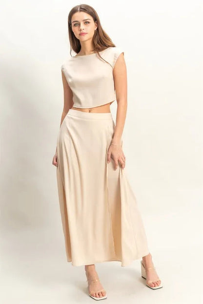 HYFVE Sleeveless Top and Maxi Skirt Set West2East Surf